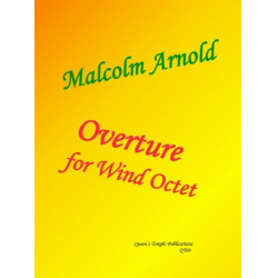 Overture : for 2 oboes, 2 clarinets, - Malcolm Arnold
