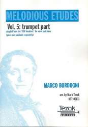 24 melodious Etudes vol.5 : Trumpet - Marco Bordogni