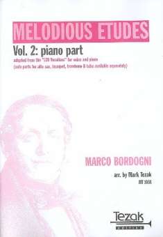 Melodious Etudes vol.2 : piano part