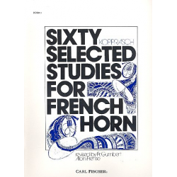 60 selected Studies vol.1 (1-34) : - Carl Kopprasch