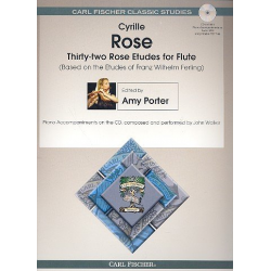 32 Etudes : for flute - Cyrille Rose