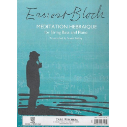 Meditation Hebraique : for string bass and piano - Ernest Bloch