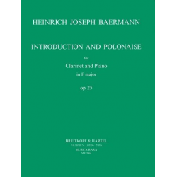 Introduction and Polonaise op.25 : - Heinrich Joseph Baermann