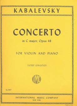 Concerto C major op.48 : for