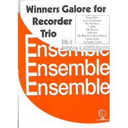 Winners Galore for Recorder Trio vol. 4 :