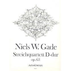 Streichquartett D-Dur op.63 - Niels W. Gade