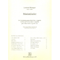 Marienlieder - - Laurent Menager