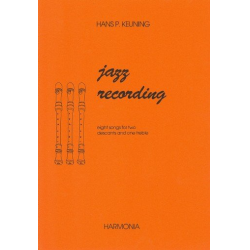 Jazz Recording : 8 Songs for - Hans Keuning