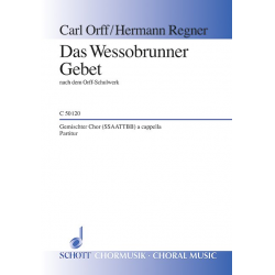 DAS WESSOBRUNNER GEBET : FUER GEM - Hermann Regner / Arr. Hermann Regner