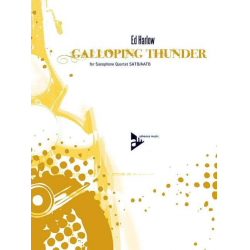 Galopping Thunder - für 4 Saxophone - Ed Harlow
