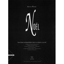 Noel op.87e - für Streichtrio - Bertold Hummel