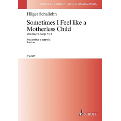SOMETIMES I FEEL LIKE A MOTHERLESS - Hilger Schallehn