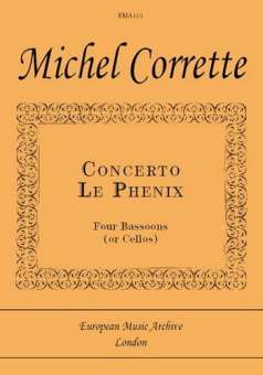 Concerto Le Phénix for 4 bassoons