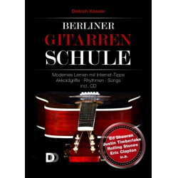 Berliner Gitarrenschule (+CD) - Dietrich Kessler