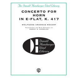 Concerto for Horn KV 417 - Wolfgang Amadeus Mozart / Arr. Robert W. Rumbelow