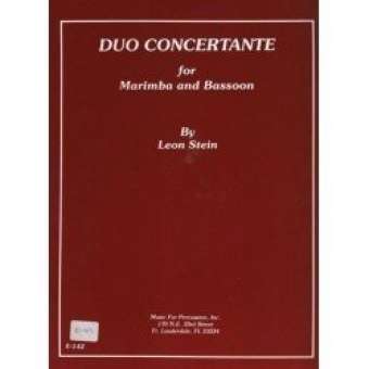 Duo Concertante  (Fagott + Marimbaphon)