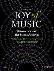 Joy of Music  Discoveries from the Schott Archives (Klarinette und Klavier) - Diverse / Arr. Rudolf Mauz