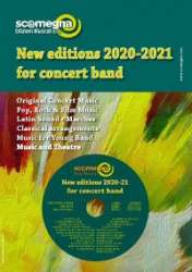 Promo Kat + CD: Scomegna - New Editions 2020-2021 for Concert Band