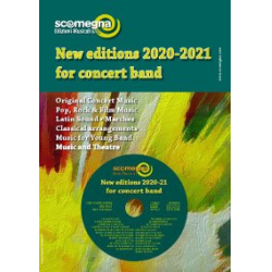 Promo Kat + CD: Scomegna - New Editions 2020-2021 for Concert Band