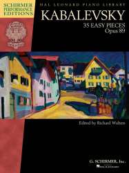 Kabalevsky - 35 Easy Pieces, Op. 89 for Piano - Dmitri Kabalewski / Arr. Richard Walters