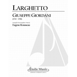 Larghetto - Giuseppe Giordani / Arr. Eugène Rousseau