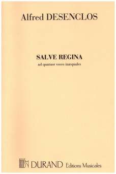 Salve Regina : für gem Chor a cappella