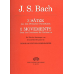 3 Movements from the Overtures for Orchestra - Johann Sebastian Bach
