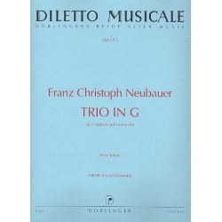 Trio in G op. 8/1 - Franz Christoph Neubauer