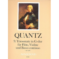 Triosonate G-Dur Nr.9 QV2-28 - für - Johann Joachim Quantz