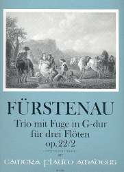Trio G-Dur op.22,2 - für 3 Flöten - Anton Bernhard Fürstenau