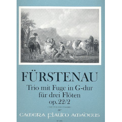 Trio G-Dur op.22,2 - für 3 Flöten - Anton Bernhard Fürstenau