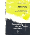 Miserere op.140 : for mixed chorus - Knut Nystedt