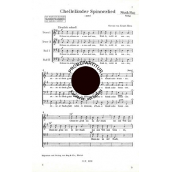 Chelleländer Spinnerlied - Ernst Hess