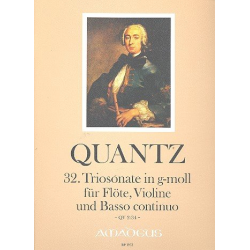 Sonate g-Moll Nr.32 QV2-34 - für - Johann Joachim Quantz