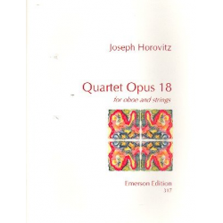 Quartet op.18 : for oboe and string trio - Joseph Horovitz