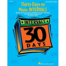Thirty Days to Music Intervals - Audrey Snyder