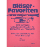 Bläser-Favoriten Band 1 - 2. Stimme in B - Diverse / Arr. Erich Börschel