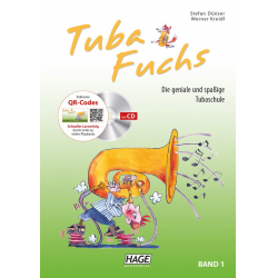 Tuba Fuchs Band 1 - Die geniale und spaßige Tubaschule - Stefan Dünser