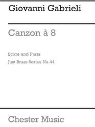 Canzon a 8 (1615) for brass octet - Giovanni Gabrieli / Arr. Philip Jones