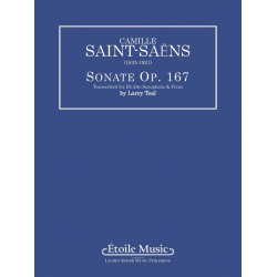 Sonata Op. 167 - Camille Saint-Saens / Arr. Larry Teal