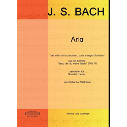 Wir eilen mit schwachen doch emsigen Schritten BWV78 - Johann Sebastian Bach / Arr. Katharina Waldmann