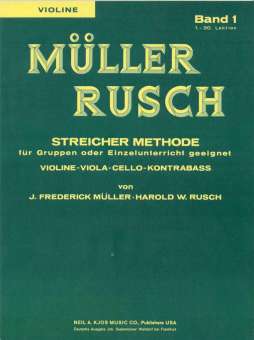 Müller Rusch - Violinschule Band 1 (deutsch)