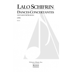 Dances Concertantes for Clarinet and Orchestra - Lalo Schifrin