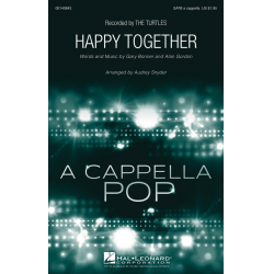Happy Together - Alan Gordon & Gary Bonner / Arr. Audrey Snyder
