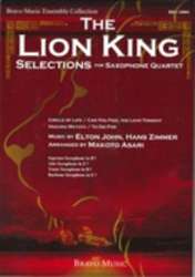 The Lion King Selections for Saxophone Quartet - Elton John / Arr. Makoto Asari