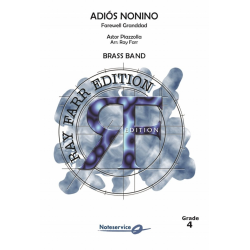 Farewell Granddad / Adiós Nonino - Astor Piazzolla / Arr. Ray Farr