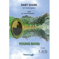 Baby Shark (Opt. Solo for Beginners) - Trad. / Arr. Svein Fjermestad