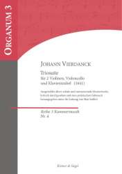 Triosuite für 2 Violinen und Bc - Johann Vierdanck / Arr. Max Seiffert