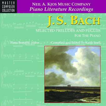 CD: J.S. Bach: Ausgewählte Präludien und Fugen / Selected Preludes and Fugues