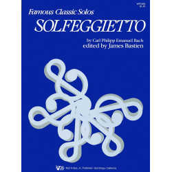 Solfeggietto - Johann Sebastian Bach / Arr. Jane Smisor Bastien